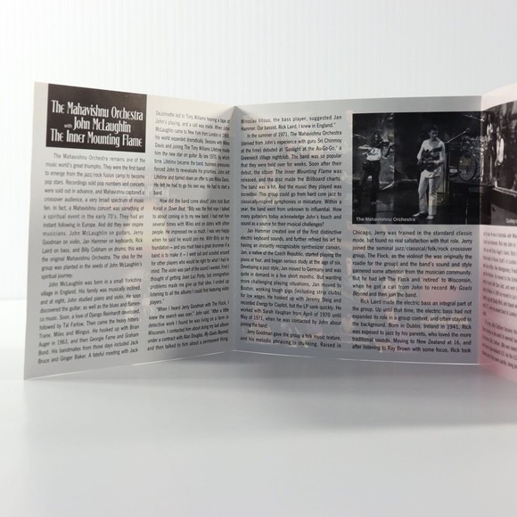 The Inner Mounting Flame Mahavishnu Orchestra 24 kt Gold Original Master CD MFSL - Picture 9 of 16